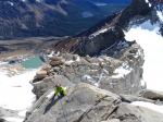 Patagonie 2016 - 2017, voie "Amy", Aiguille Guillaumet