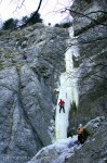 gorges de Court, cascade sans nom de la rive gauche, janvier 06