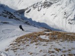 Pointe de Tsirouc et barrage de Moiry, avril 2008