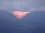 ambiance lugubre sur le lac de Thun