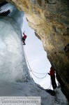 "Breitwangfluh", la "Saüle" de Will Gadd, janvier 2008