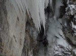 Roches pleureuses, "La cave..." vue du haut, janvier 09