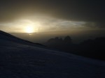 Couché de soleil sur le Sasso Lungo