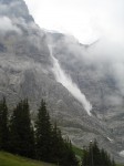 Cela peut intéresser les candidats au pilier ouest direct du Scheideggwetterhorn. Photo prise le 8.8.2009