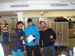 Zinal fee ride 2010, le podium des snowboardeurs