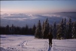 Une belle soirée de février sur Montoz