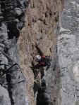 Une longueur baptisée "Rémy traverse"