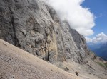 Marmolada face sud, 5 kilomètres de large pour 900 de haut