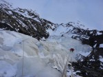 La cascade Jonas traum, au dessus de la cabane Gelten