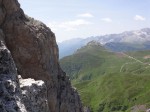 Cordée dans la voie Steger de la Torre n°1, que nous avons gravi la veille