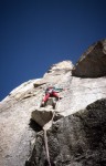 Etoile filante, à la tour des Jorasses