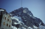 Rifugio Orionde et l Arête du Lion à gauche