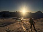 en direction du Strahlhorn