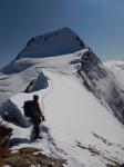 Arête de Mittelegi, août 2018, descente, au südliche eigerjoch, avec le Mönch