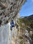 Gorges de Moutier, le serpent cosmique, février 2024