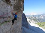 Cima Ovest di Lavaredo, voie des Suisses,