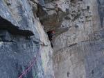 Rocchetta alta di Bosconero, voie Navasa