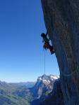 Deep blue see, Katherine Choong à vue dans L4, 7b+