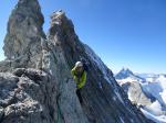 Rothorn de Zinal, arête nord