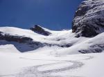 Altels, descente par le "Lerchi", sur le Gasterntal