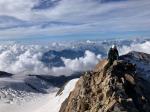 Lyskamm, par la Cresta Sella