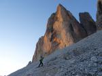 Cima Ovest di Lavaredo, voie des Suisses,