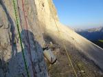 Cima Ovest di Lavaredo, voie des Suisses,