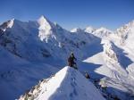 Montée au Blanc de Moming depuis Mountet