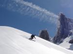 Descente sur la cabane Spannort