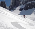 Descente sur la cabane Spannort