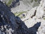 Cima della Madonna, vue sur le refuge du même nom