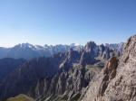 Tre cime di Lavaredo, paysage vers le sud