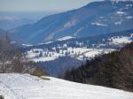 L arête et la face sud du Raimeux vue de Montoz