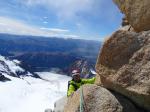 Patagonie 2016 - 2017,  voie "Amy", Aiguille Guillaumet