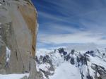 Patagonie 2016 - 2017, Aiguille Guillaumet, vue sur l ouest
