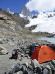 Patagonie 2016 - 2017,  Lago de los Tres, aiguille Poincenot et Fitz Roy