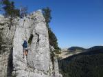 Voie normale du Schilt, la sortie