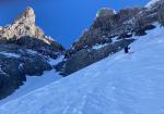 Février 2021, couloir de la Dent Jaune