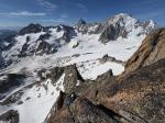 Arête sud de l Aiguille sans nom, Aiguilles Dorées