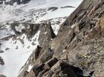 Arête sud de l Aiguille sans nom, Aiguilles Dorées