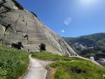 Dôme de la Marée, Grimsel, la fissure trad