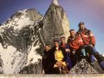 Nalumasortoq, le team "vertical dream", image trouvée dans une chambre d hôtel à Zermatt
