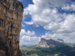 Ca penche par là, vue sur le passo Giau