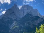 2000 mètres au dessus de nous se dresse le Monte Agner, appelé aussi "El Gigante"