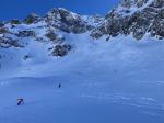 Descente du Pic de Chamoissière, une neige parfaite, un super groupe qui suit, que veut on de plus?