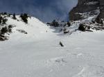 Un couloir dans les flancs du Bodzehorn