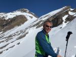 Au Fisipass, on va s arrêter là, la neige est toute molle et caillouteuse plus haut